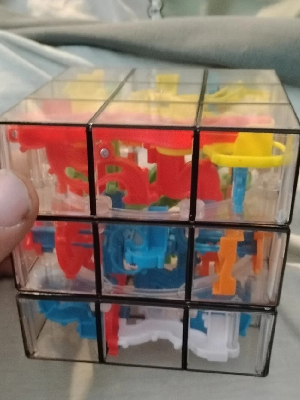 Rubiks X Perplexus Cube With 200+ Leves